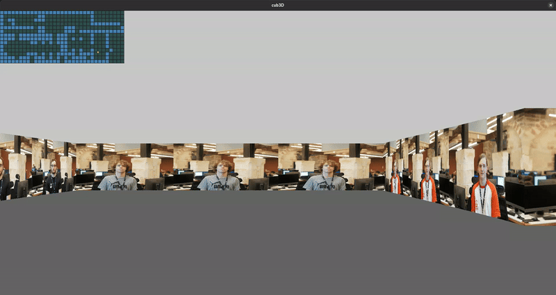 Cub3D - Capture d'écran du projet